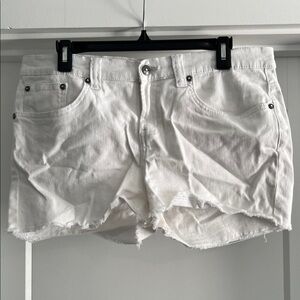 White Denim Women's Shorts - 111